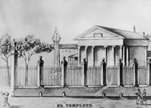 Beginning Collection: El Templete, Plaza de Armes, Havana, Cuba, c1910