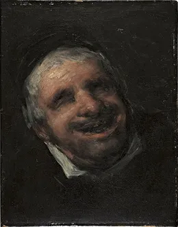 De Goya Prints: El tío Paquete, 1819. Creator: Francisco Goya