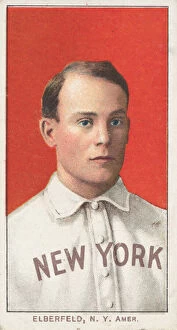 American League Collection: Elberfeld, New York, American League, from the White Border series (T206) for the Ameri