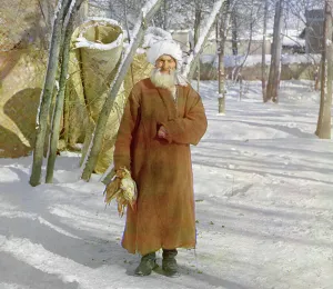 Ethnographic Prints: Elderly Sart man (Babaika), Samarkand
