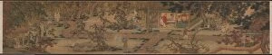 Attributed To Gallery: The Nine Elders of the Mountain of Fragrance, 1426-1452. Creator: Xie Huan (Chinese, c