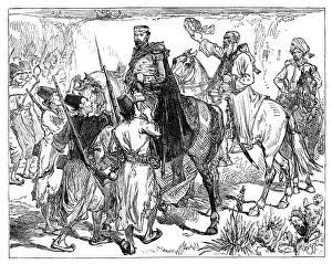 Eldred Pottinger at Herat, Afghanistan, c1837, (1900)