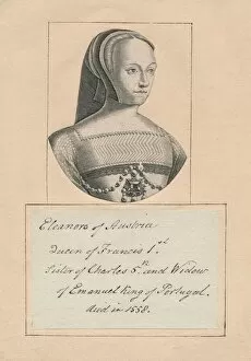 Charles I Of Spain Collection: Eleanor of Austria. Creator: Unknown