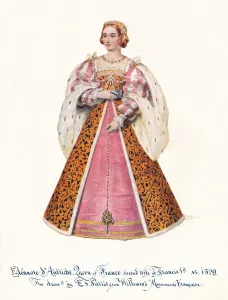 Eleanor of Austria, Queen of France, Second Wife of Francis 1st, , 1911