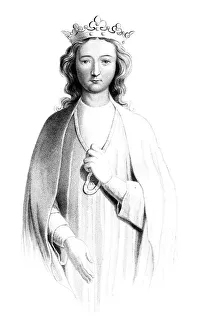 Eleanor of Castile (1241-1290), 1851. Artist: Henry Colburn