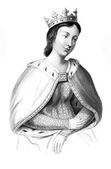 King Henry Iii Gallery: Eleanor of Provence (c1223-1291), 1851.Artist: Henry Colburn