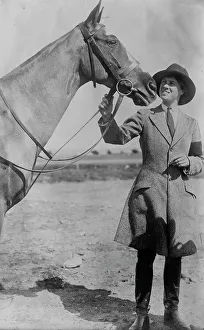 Sportswoman Prints: Eleanor Sears, between c1915 and 1916. Creator: Bain News Service