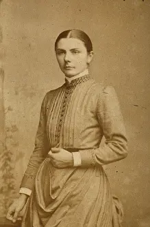 1886 Prints: Eleanor Warner, c1886. Creator: Boning and Small