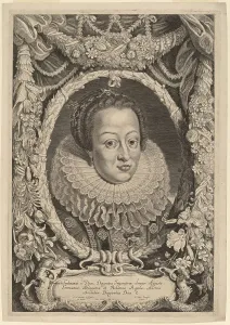 Pieter Soutman Prints: Eleanora, Wife of Ferdinand II, 1640s. Creator: Pieter van Sompel