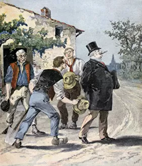 After the election, 1893. Artist: Henri Meyer