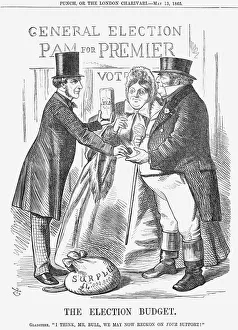 The Election Budget, 1865. Artist: John Tenniel The Election Budget, 1865. Artist: John Tenniel