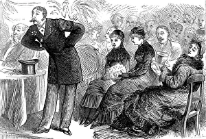 Harry Furniss Prints: Election Sketches: family influence, 1880. Creator: Unknown