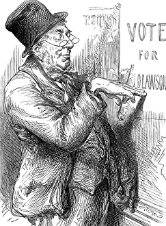 Harry Furniss Prints: Election Sketches: local option, 1880. Creator: Unknown