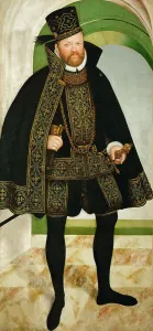 Art History Museum Prints: Elector August of Saxony (1526-1586)