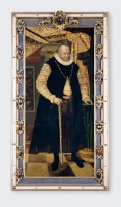 Elector August of Saxony (1526-1586), 1586. Artist: Roder (Rheder), Cyriacus (ca Elector August of Saxony (1526-1586), 1586. Artist: Roder (Rheder), Cyriacus (ca