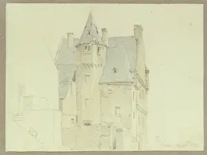 Details Prints: Electorate of Trier's administrative building in Karden