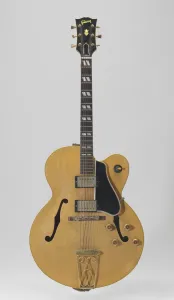 Electric guitar belonging to Chuck Berry, nicknamed Maybellene, 1959