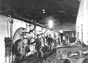 Kozlov Prints: Electric station boilers, 1911. Creator: Kozlov