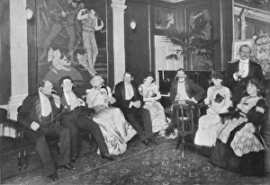 In the Electrophone Salon, Gerrard Street, London, c1903 (1903)