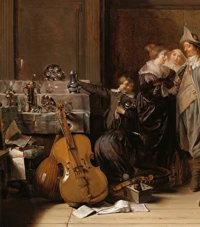 An Elegant Company, 1632. Creator: Pieter Codde