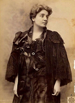 Aime Gallery: Eleonora Duse, Italian actress, 1896. Artist: Aime Dupont
