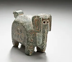 Near East Prints: Elephant, 10th century. Creator: Unknown