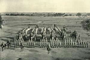 Battery Collection: An Elephant Battery, Camp of Exercise, Rawal Pindi, c1890, (1901). Creator