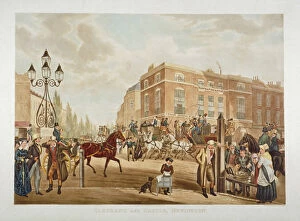 George Hunt Gallery: The Elephant and Castle Inn, Newington Butts, Southwark, London, 1826