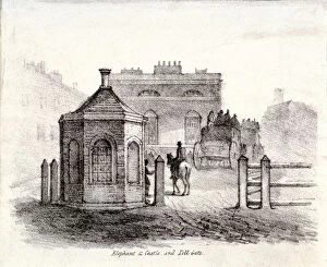 Barrier Collection: Elephant and Castle Inn, Newington Causeway, Southwark, London, c1830