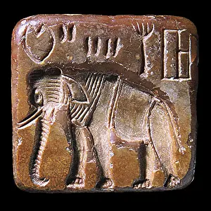 Ancient Cultur Prints: Elephant Seal with Indus Script Found at Mohenjo Daro