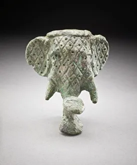 Greek Roman And Etruscan Art Prints: Elephant's Head, A.D. 1st-2nd century. Creator: Unknown