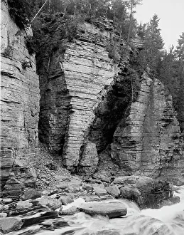 Canyon Prints: Elephant's Head, Ausable Chasm, N.Y. c1905. Creator: Unknown