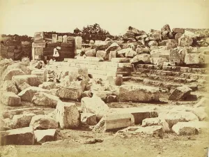 Debris Prints: Eleusis, 1860s. Creator: Petros Moraites