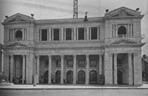 Movie Theater Prints: Front elevation, the Forum Theatre, Los Angeles, California, 1925