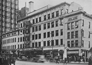 Front elevation, the James Theatre, Columbus, Ohio, 1925
