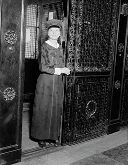Elevator Prints: Elevator girl, Martha Washington Hotel