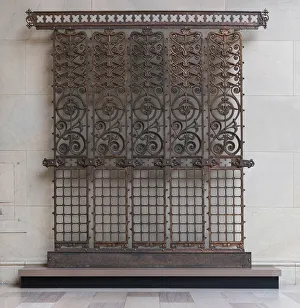 Elevator Prints: Elevator Grille from the Manhattan Building, Chicago, Illinois, 1889-91
