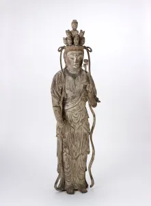 Buddhist Prints: Eleven-headed Bodhisattva Avalokiteshvara (Juichimen Kannon), Kamakura period, 1185-1333