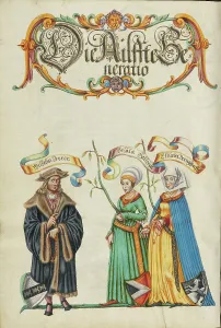 Genealogy Prints: The Eleventh Generation, Wilhelm Derrer, about 1626-1711. Creator: Unknown