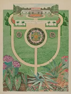 Lawn Gallery: Elgin Botanical Gardens, c. 1936. Creator: Tabea Hosier
