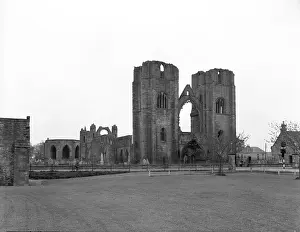 Elgin Prints: Elgin Cathedral, Scotland, c1955. Creator: Arthur Charles Kirby Ware