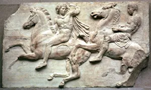 Panathenaic Prints: Detail of the Elgin Marbles, 5th century BC