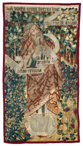 Elias (fragment) from The Transfiguration of Christ, Flanders, 1460 / 70. Creator: Unknown