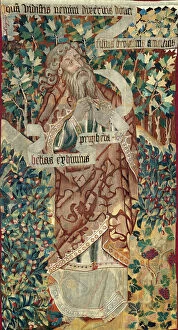Book Of Kings Gallery: Elias (fragment) from The Transfiguration of Christ, Flanders, 1460 / 70. Creator: Unknown