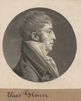Elias Glenn, 1803. Creator: Charles Balthazar Julien Fevret de Saint-Memin