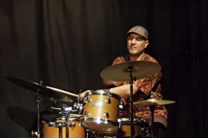 Elias Kacomandis, Carmen Souzas Silver Messengers, Verdict Jazz Club, Brighton East Sussex, 2019 Elias Kacomandis, Carmen Souzas Silver Messengers, Verdict Jazz Club, Brighton East Sussex, 2019