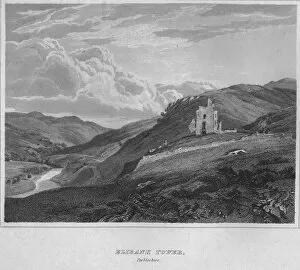 Elibank Tower, Peeblesshire, 1814. Artist: John Greig