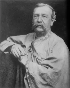Elihu Veder Prints: Elihu Vedder, 1910. Creator: Bain News Service