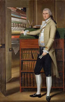 Drapers Shop Gallery: Elijah Boardman, 1789. Creator: Ralph Earl