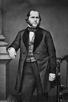 Lawmaker Gallery: Elijah Ward of New York, between 1855 and 1865. Creator: Unknown